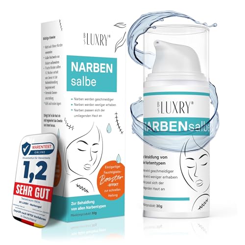 BS Luxry® Premium Narbengel für Kinder & Erwachsene – 30 g Silikongel zur Pflege von Narben & Dehnungsstreifen – Pflegt die Haut intensiv & sorgt für ein geschmeidiges, ebenmäßiges Hautbild