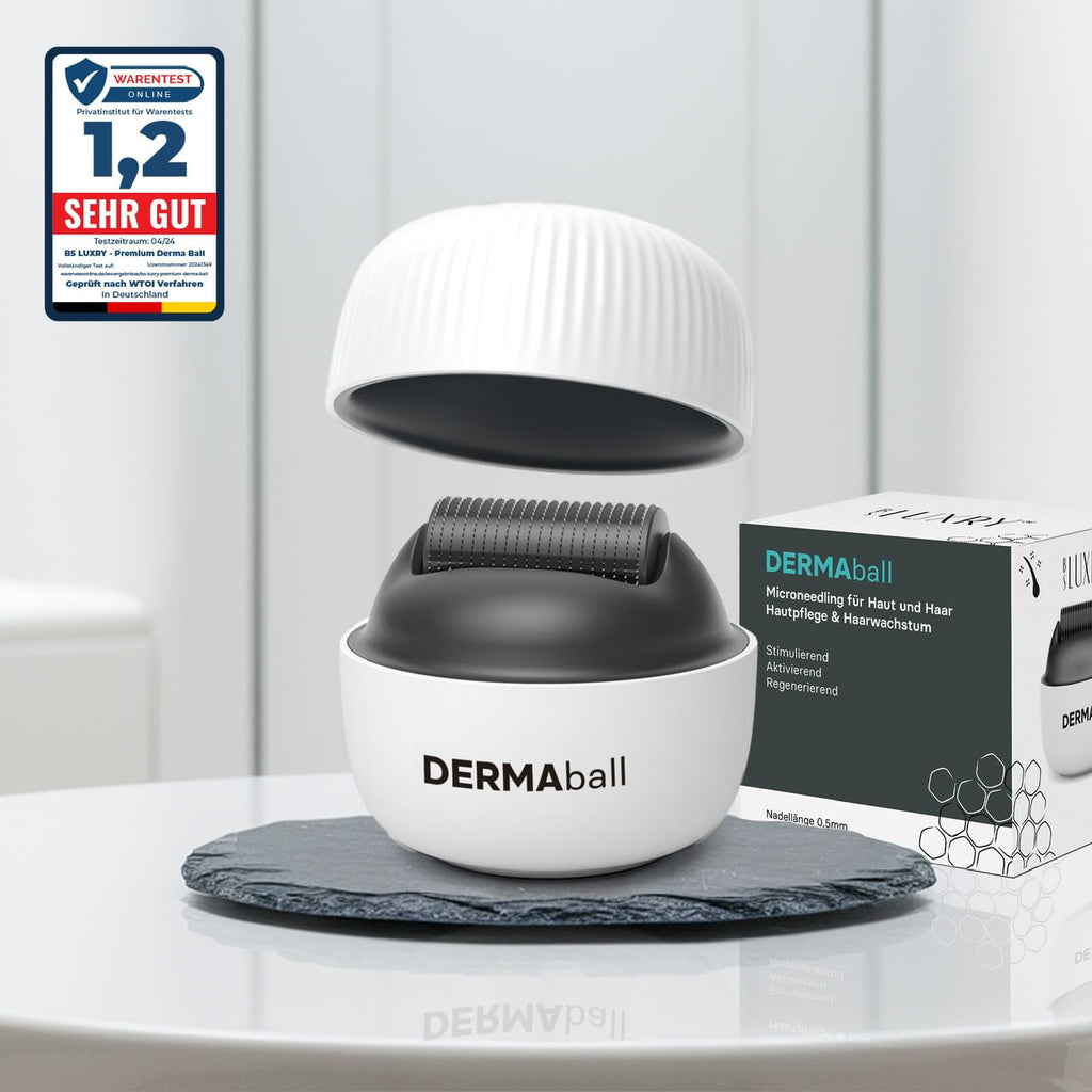 Dermaball – Microneedling-Roller für Kopfhaut & Gesicht
