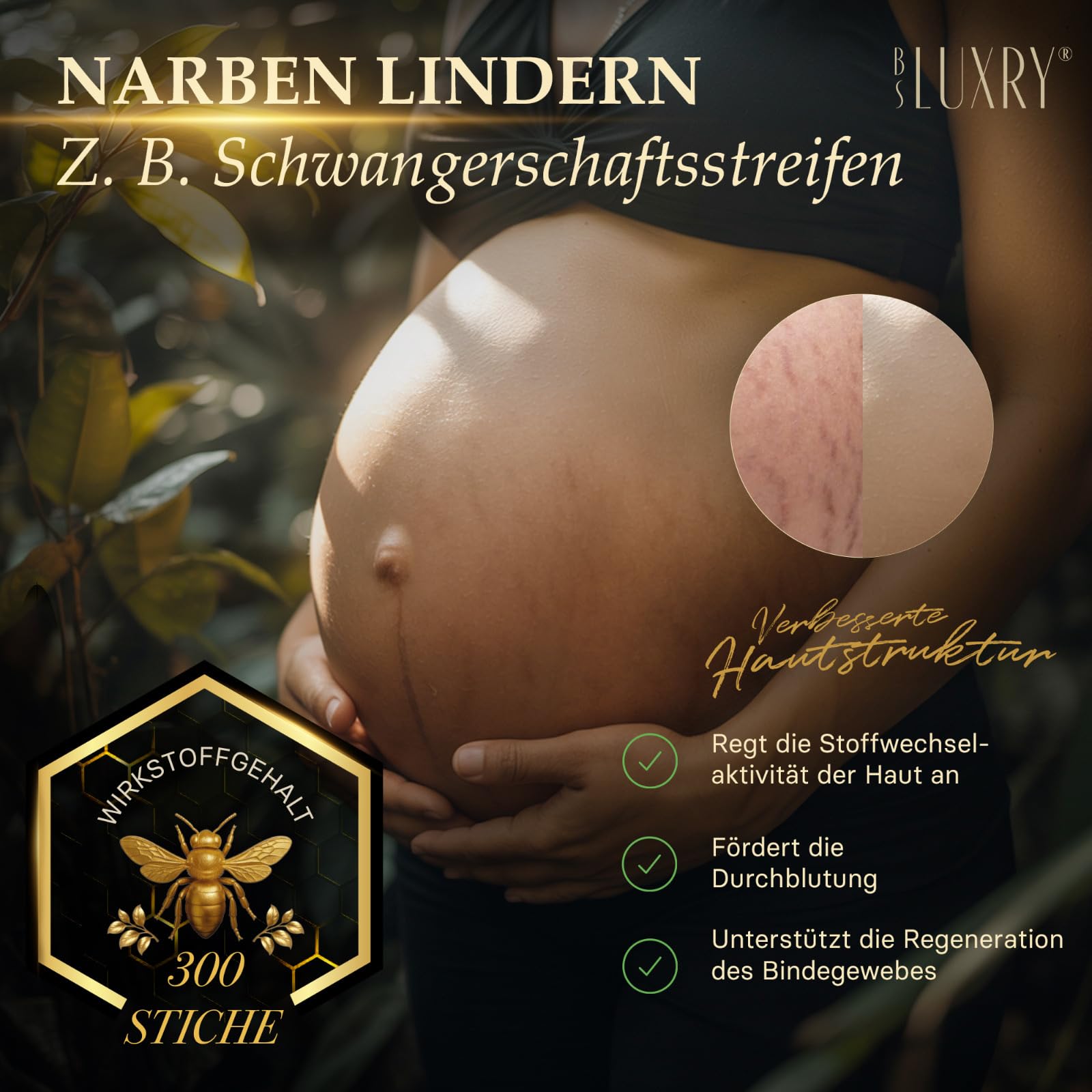 Bienengift & Senna Creme 100 ml – straffende Körperpflege