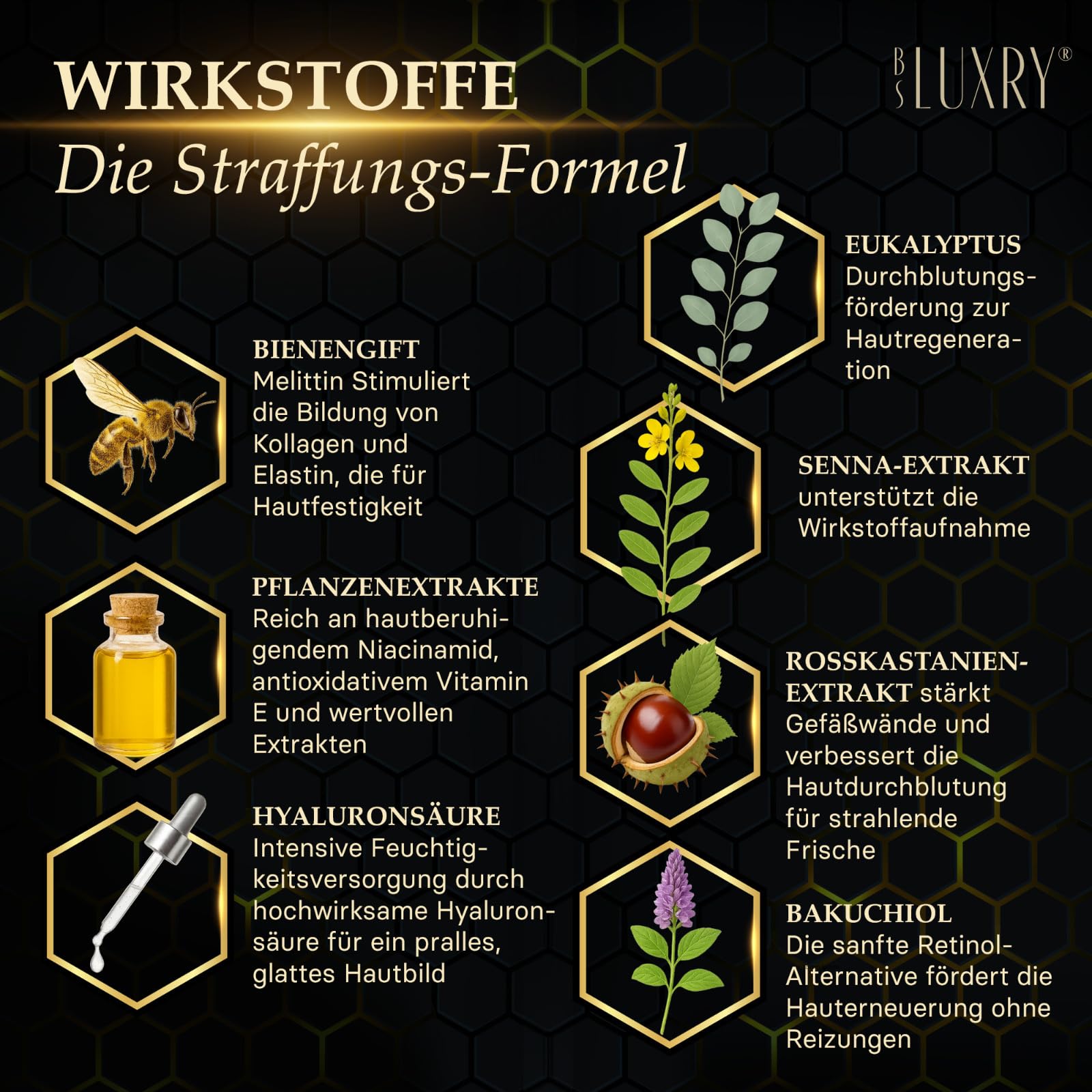 Bienengift & Senna Creme 100 ml – straffende Körperpflege