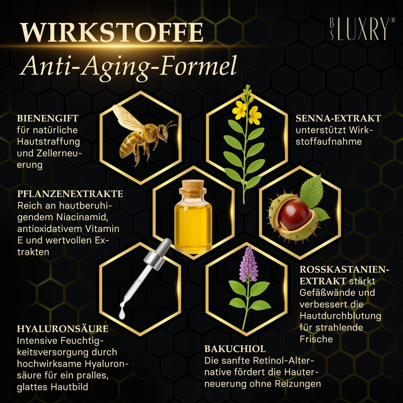Bienengift Anti-Falten Creme 50 ml – 1000 Bienenstiche