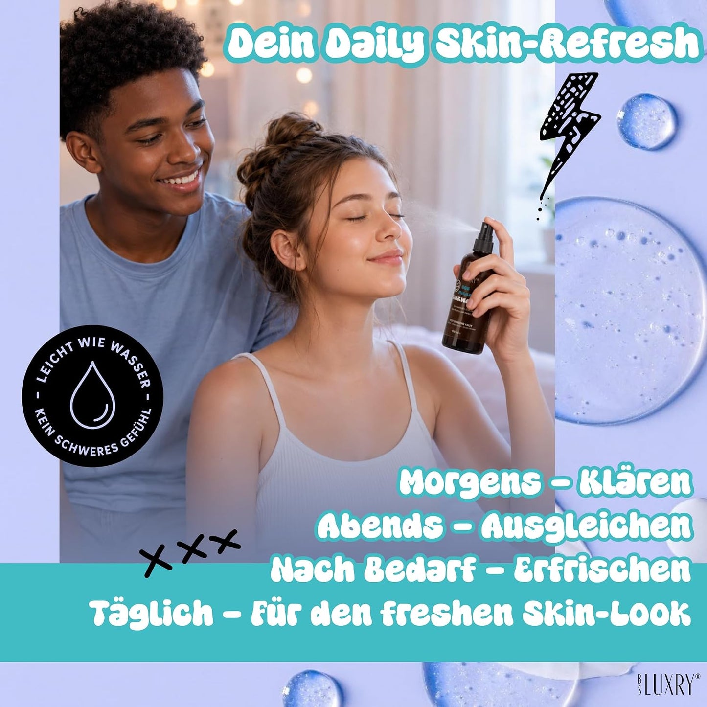 Anwendung: morgens klären, abends ausgleichen
